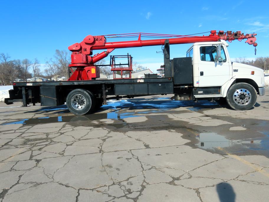 2000 Freightliner Model FL-70 1-Axle Crane Truck, VIN# 1FV6HFBA87HF02126, Cummins Turbo Diesel Engin