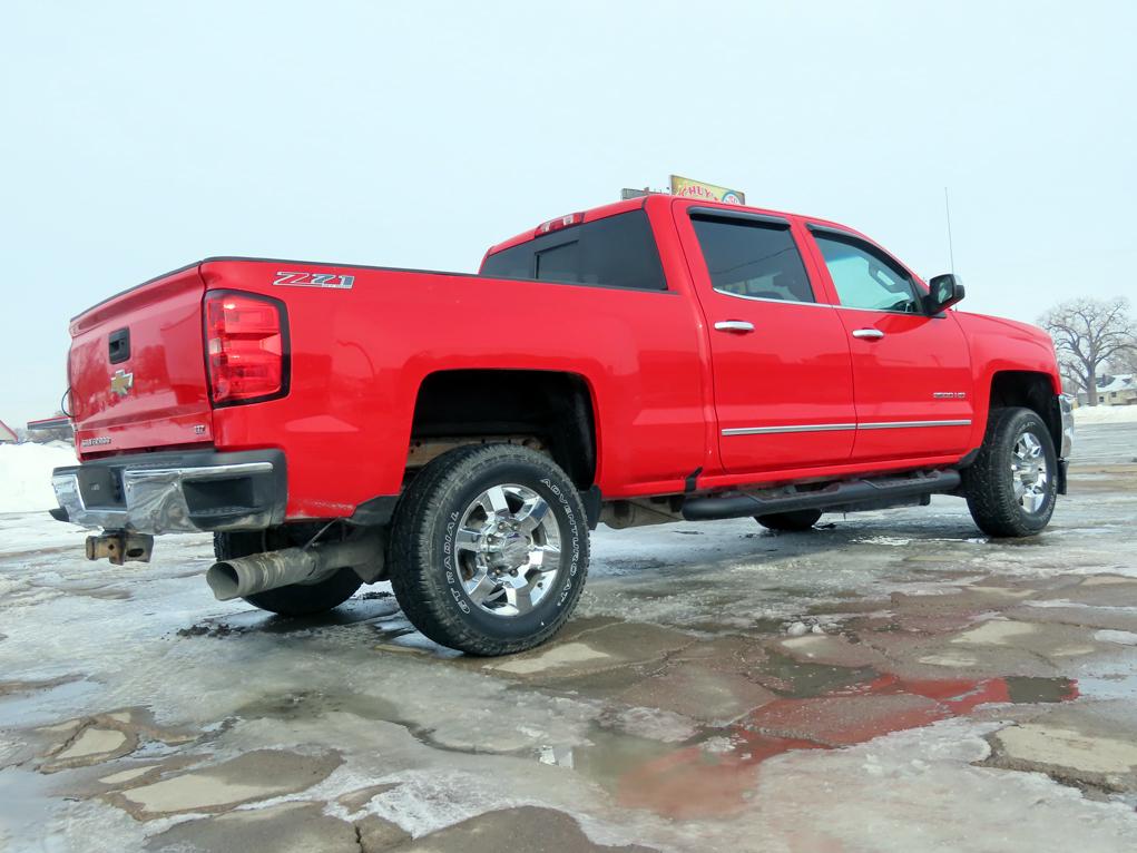 2016 Chevrolet K2500 HD Crew Cab Diesel Pickup, (PLEASE READ NOTE IN DESCRIPTION)