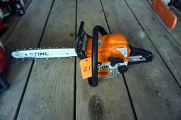 Stihl Model MS170 Gas Chain Saw (Serviced & in Running Condition)-Tag #21