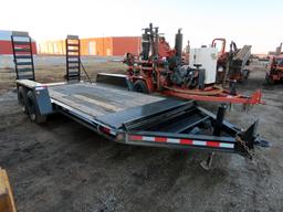 2006 Contrail Trailer 20' Tandem Axle Flatbed Tag Trailer, 7,000 lb. Axles