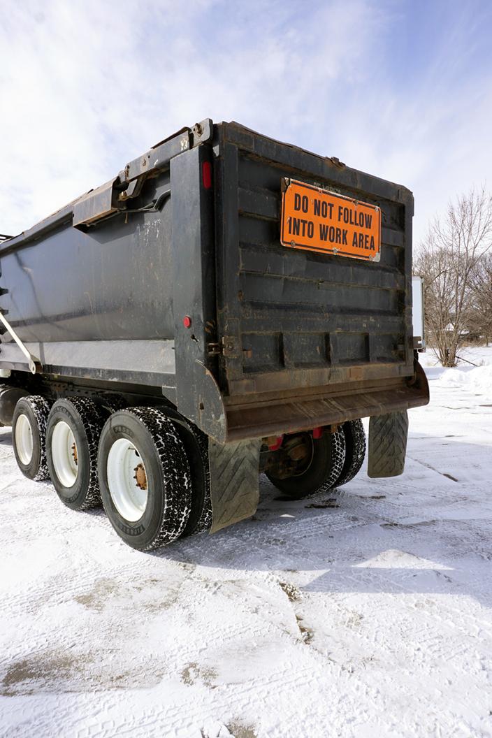 2007 Mack Model CV713 "Granite" Triple Axle Conventional Dump Truck, VIN# 1M2AG11C77M044848, Mac