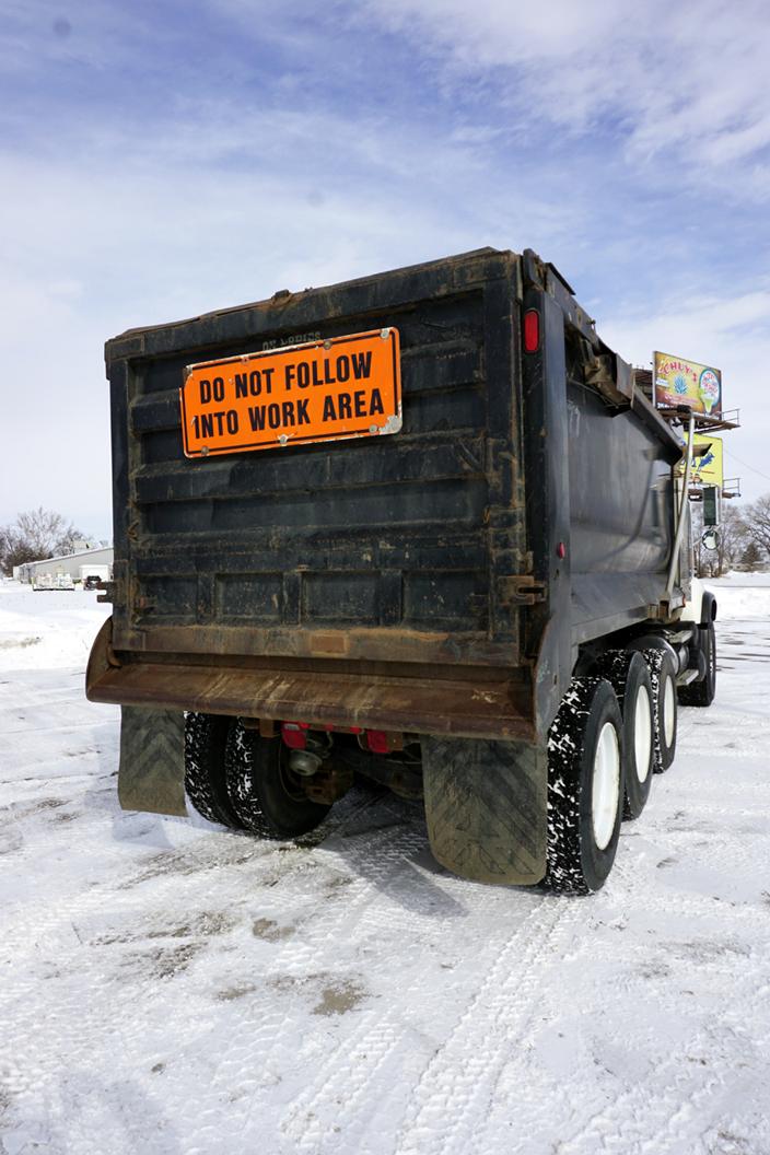 2007 Mack Model CV713 "Granite" Triple Axle Conventional Dump Truck, VIN# 1M2AG11C77M044848, Mac