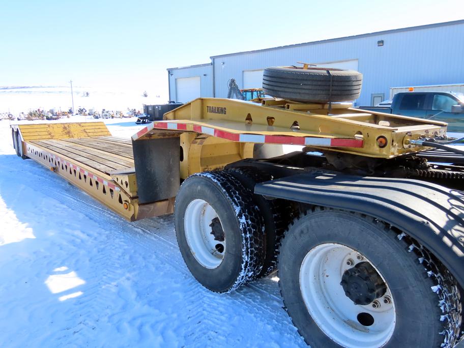 1997 Trail King Model TK70HDG-452 Tandem Axle Lowboy Trailer, SN# 1TKJ04525VM069880, 35-Ton Capacity