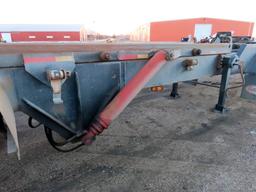 1985 Custom Built Triple Axle Container Roll-Off Trailer, VIN# 9176, Hydraulic Lift Hook Frame, Side