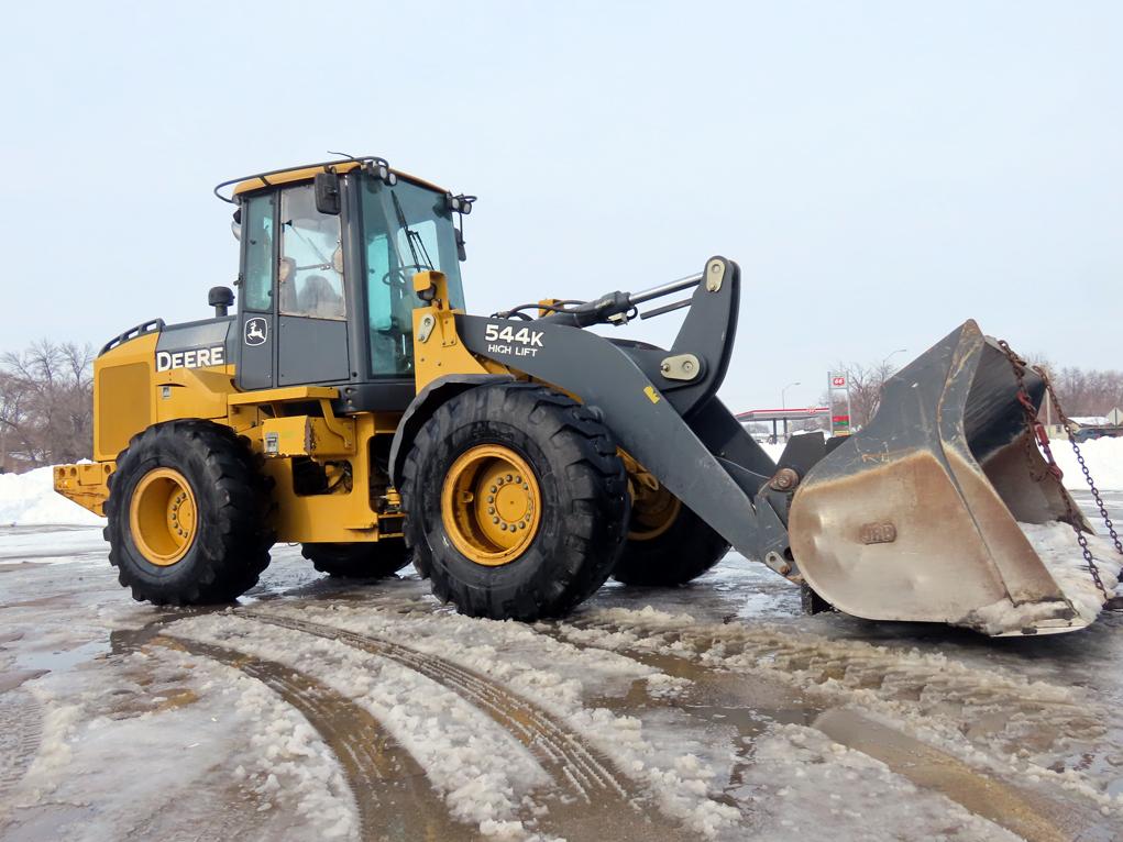 John Deere Model 544K "High Lift" Wheel Loader, SN# 628471, John Deere Diesel Engine, Hydrostat