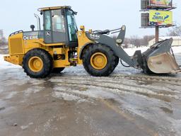 John Deere Model 544K "High Lift" Wheel Loader, SN# 628471, John Deere Diesel Engine, Hydrostat