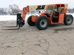 JLG Model G6-42A Rough Terrain Forklift Telehandler, SN# 0160001056, John Deere 4-Cylinder Diesel En