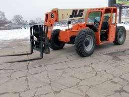 JLG Model G6-42A Rough Terrain Forklift Telehandler, SN# 0160001056, John Deere 4-Cylinder Diesel En