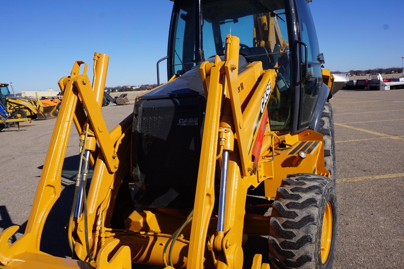 2005 Case Model 580 Super M MFWD Tractor/Loader/Backhoe, SN#:    , Case Diesel Engine, Hydrostat Tra