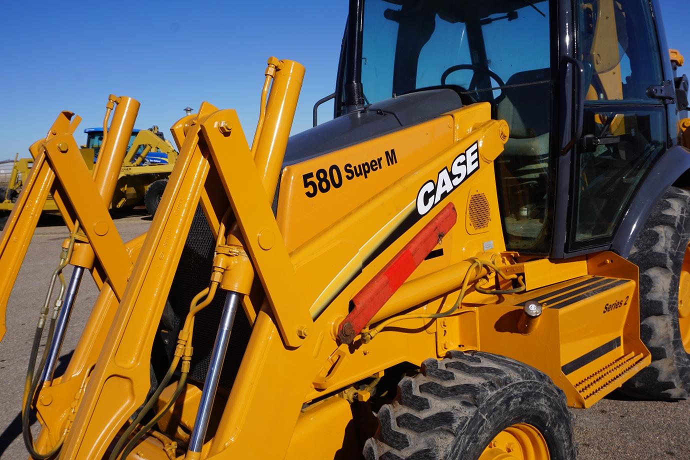 2005 Case Model 580 Super M MFWD Tractor/Loader/Backhoe, SN#:    , Case Diesel Engine, Hydrostat Tra