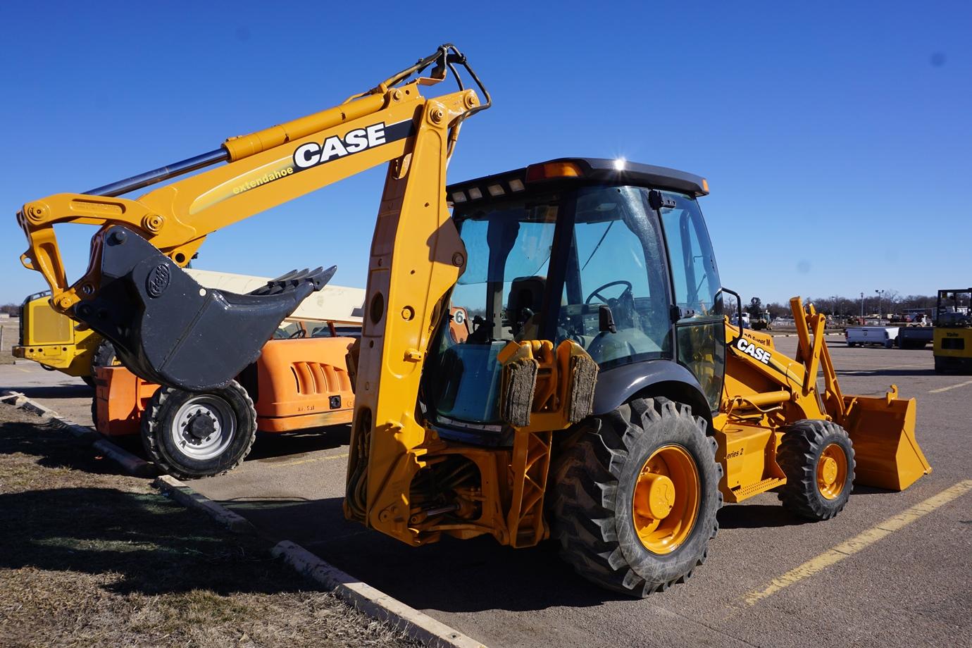 2005 Case Model 580 Super M MFWD Tractor/Loader/Backhoe, SN#:    , Case Diesel Engine, Hydrostat Tra