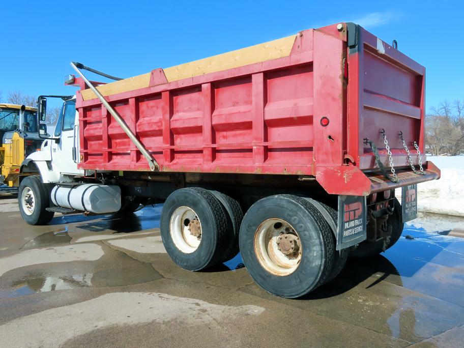 2005 IHC Model 7500 Conventional Tandem Axle Dump Truck, VIN# 1HTWPAZT55J045108, HT570 Turbo Diesel