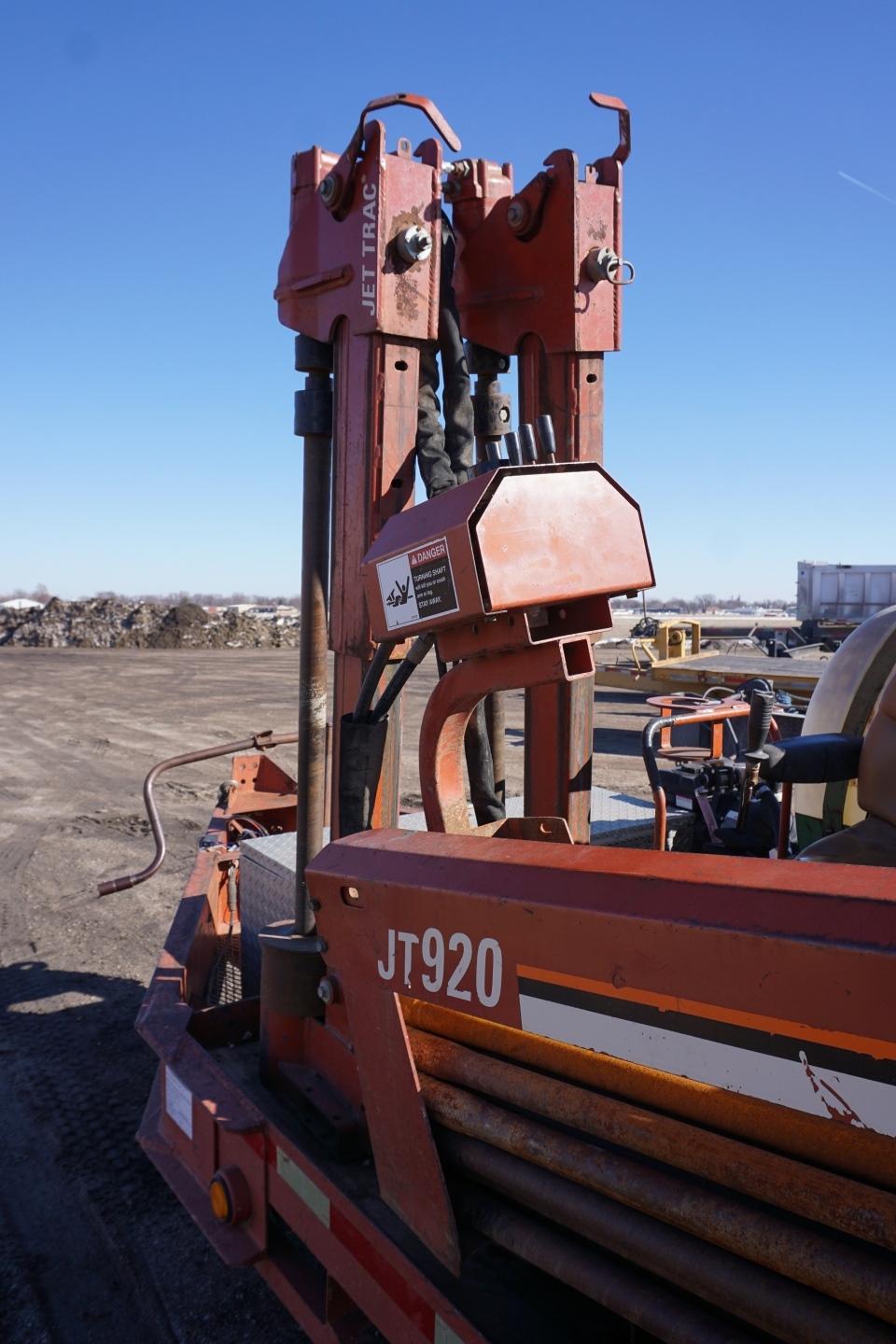 2000 Ditch Witch Model JT920 Jet Trac Directional Drilling Rig, SN# 2V0215, Lister Petter Turbo Dies