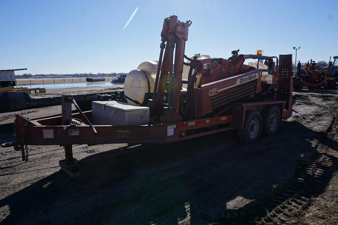 2000 Ditch Witch Model JT920 Jet Trac Directional Drilling Rig, SN# 2V0215, Lister Petter Turbo Dies