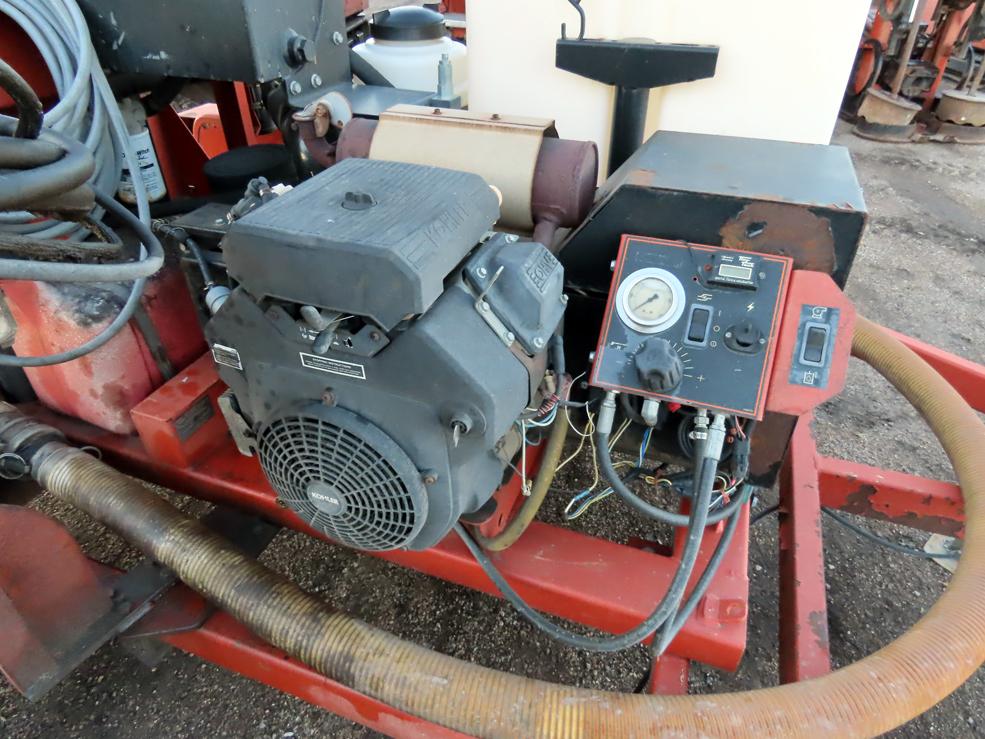 2010 Ditch Witch Model FX20 Portable Mini Vac Trailer, SN#CMWZ2V8H90000002, Kohler Gas Engine w/Elec