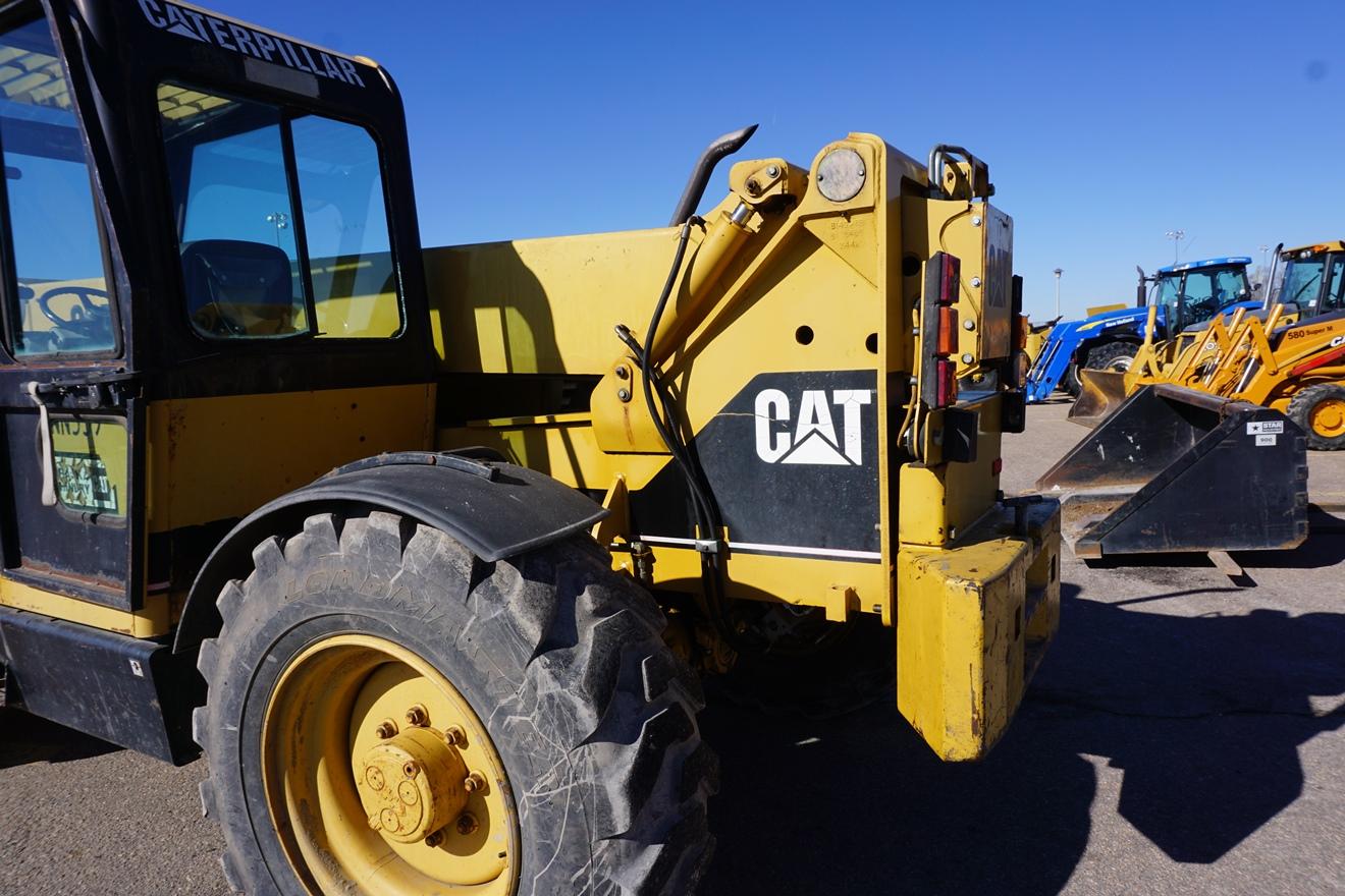 Caterpillar Model TH63 Rough Terrain Telehandler Forklift, SN# 3NN00559, Caterpillar 3204 Diesel