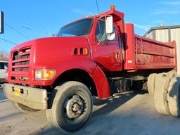 1999 Sterling Model LT8511 Tandem Axle Conventional Dump Truck, VIN# 2FZNDJBB1XAB33515, Caterpillar