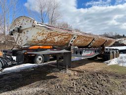 2006 Si’Dump’r Model SDR325 Triple Axle Side Dump Trailer, VIN# 1YPFS12357P001862, 80,000lb GVW,