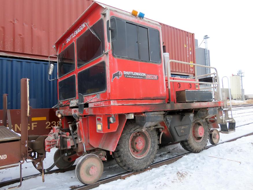 Nordco Model Shuttle Wagon Commander SWX735 Railcar Moving Truck, SN# 73511026, Cummins Diesel Engin