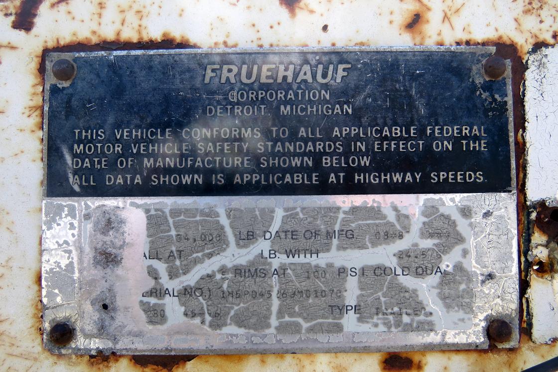 1988 Fruehauf Flatbed