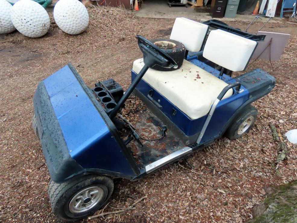 (2) E-Z-Go Marathon Golf Carts - PARTS ONLY