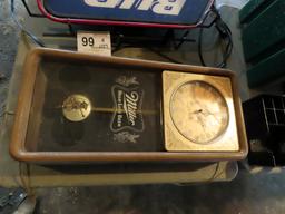 Miller Clock (As-Is Not in Working Condition) (25" x 11 1/2")