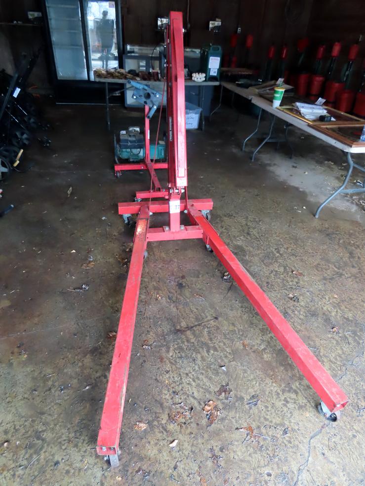 2-Ton Cherry Picker Engine Hoist with Extensions