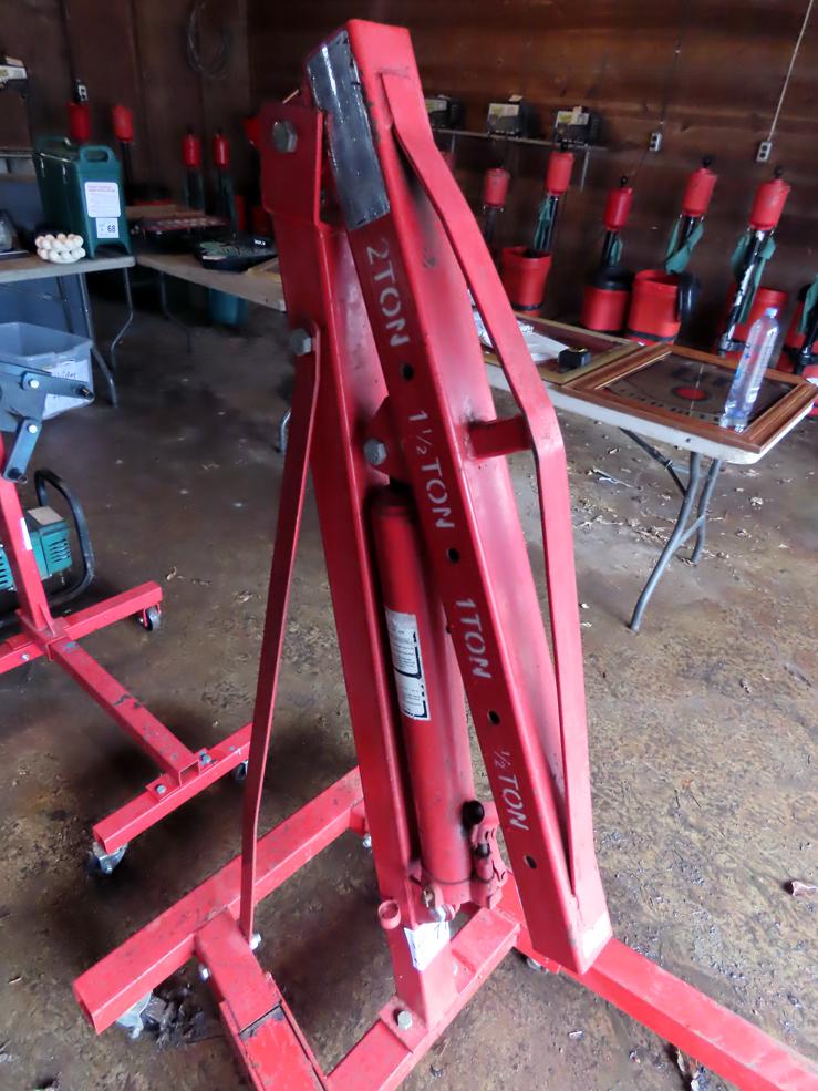 2-Ton Cherry Picker Engine Hoist with Extensions