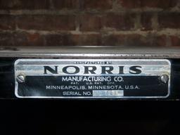 Norris Refrigerated Stainless Steel Milk Dispenser on Stand with Product Bo