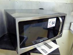 Oscar Commercial Counter Top Microwave with Rotisserie.