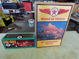 Toy Airplane & Fire Truck