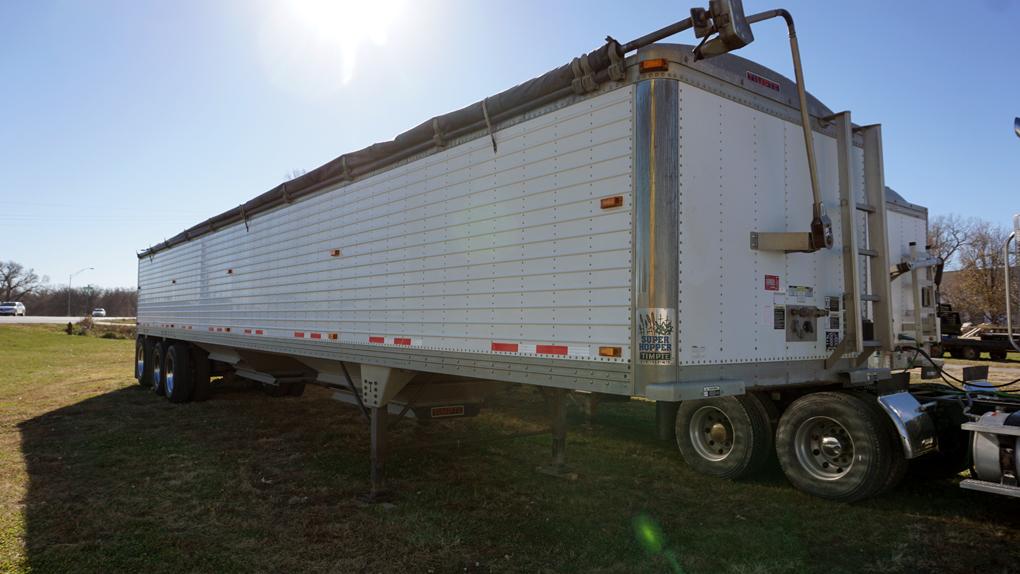 2012 Timpte Super Hopper Triple Axle Grain Trailer