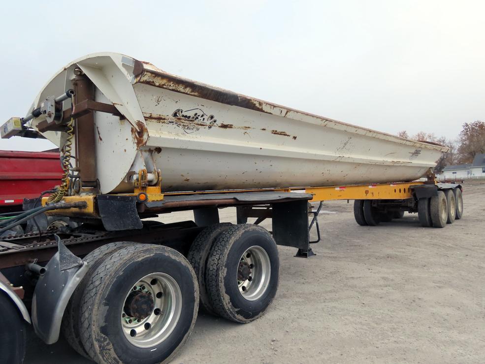 1999 SmithCo Triple Axle Side Dump Trailer