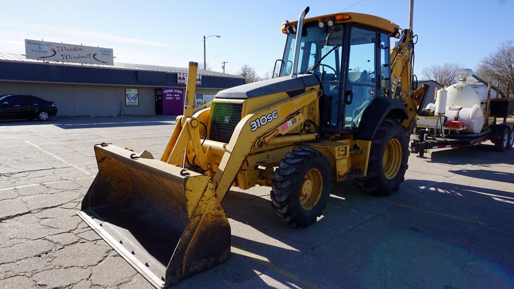 2007 John Deere 310SG Tractor Loader Backhoe