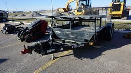 2014 Felling FT-6CL Single Axle Compact Loader Trailer