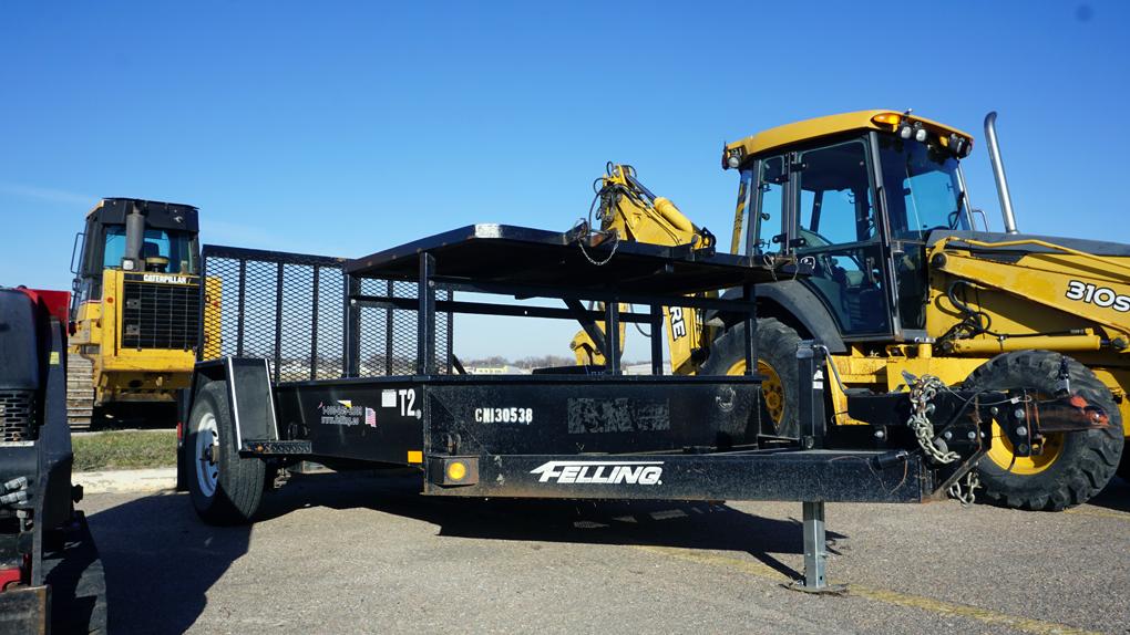 2014 Felling FT-6CL Single Axle Compact Loader Trailer