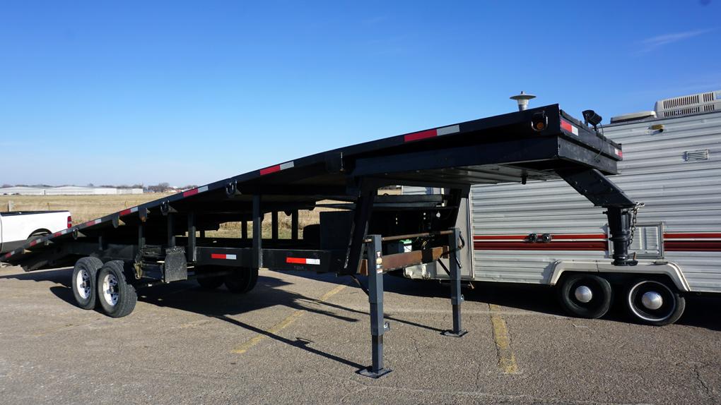 Tandem Axle Car Hauler Gooseneck Trailer