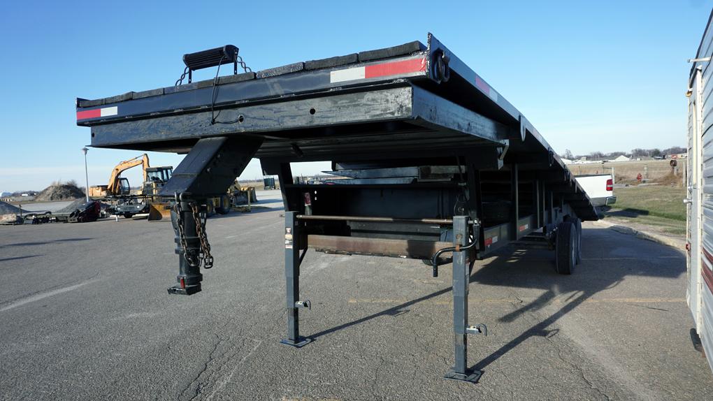 Tandem Axle Car Hauler Gooseneck Trailer