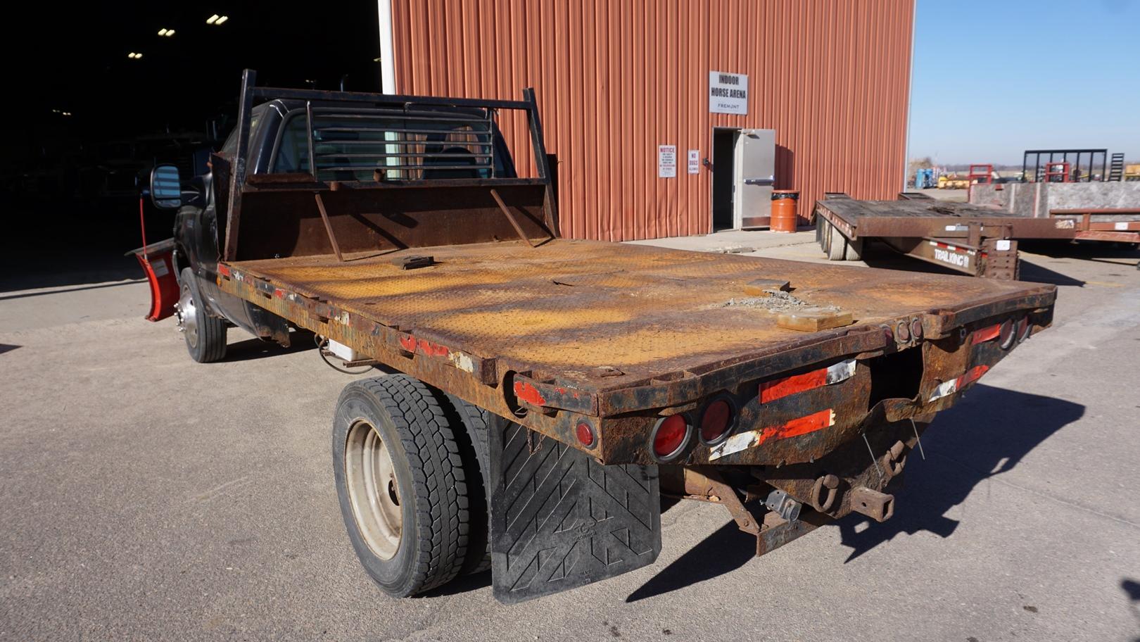 2003 Ford F-450 XL 1-Ton Dually 4x4 Dump Flatbed Pickup