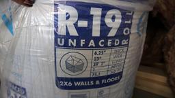 (4) Rolls of Unfaced Insulation