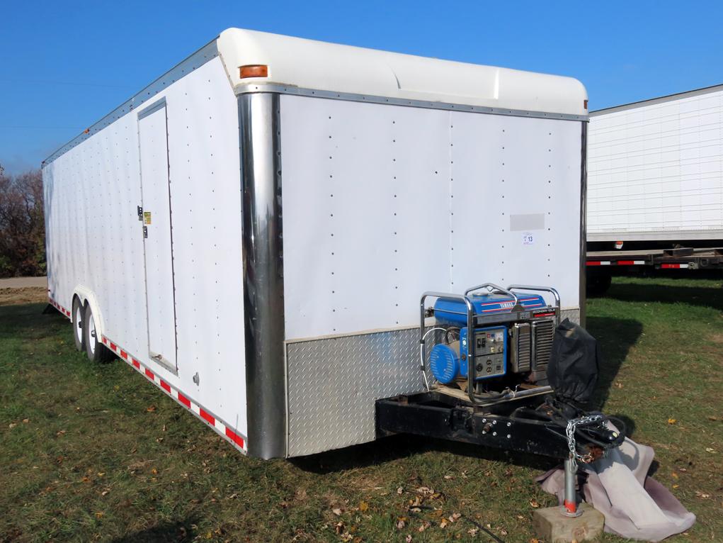 1995 Pace American Shadow 28' Car Hauler Enclosed Trailer