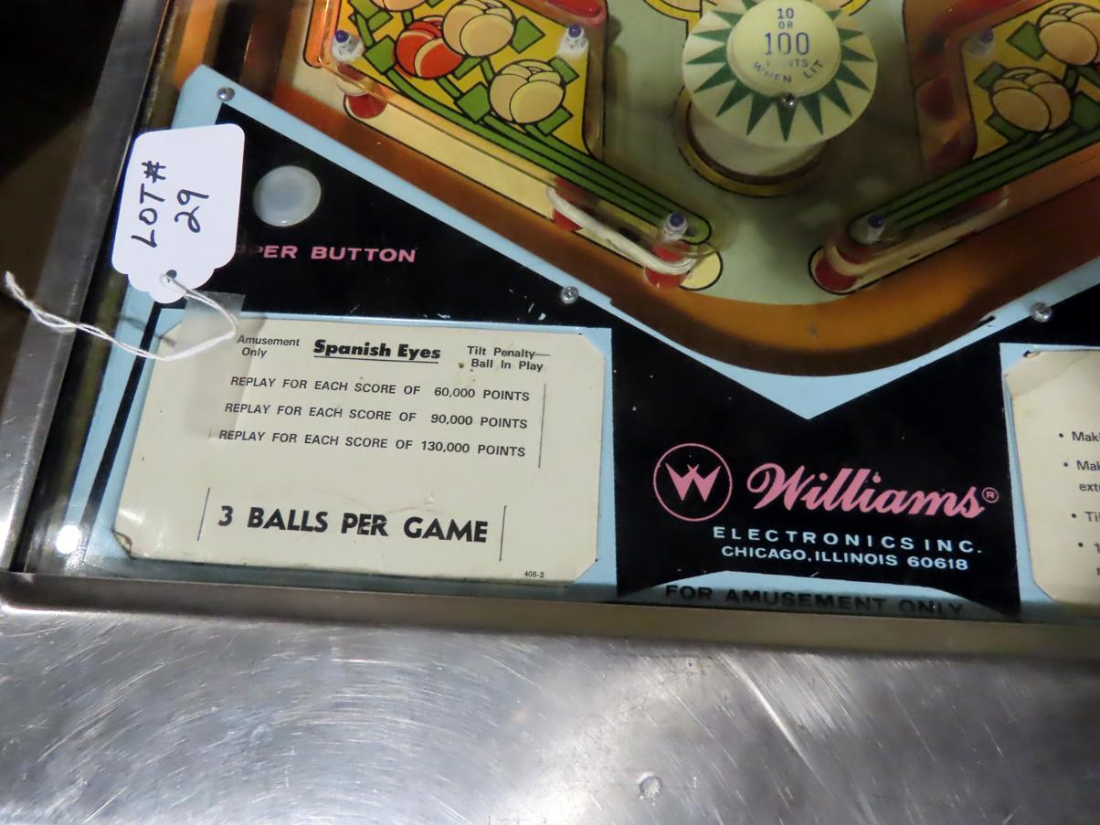 Williams Electric Pinball Machine