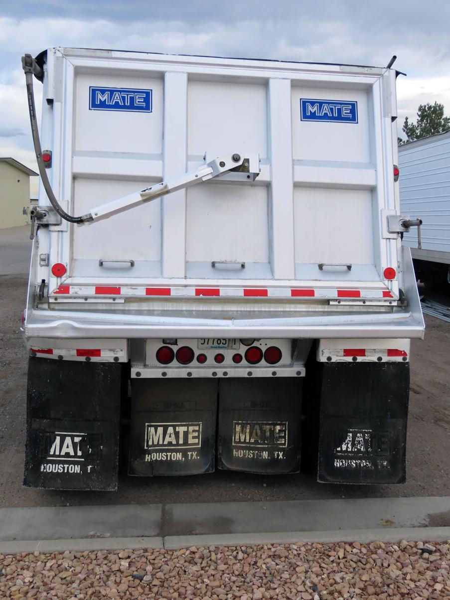 2015 Mate End Dump Trailer