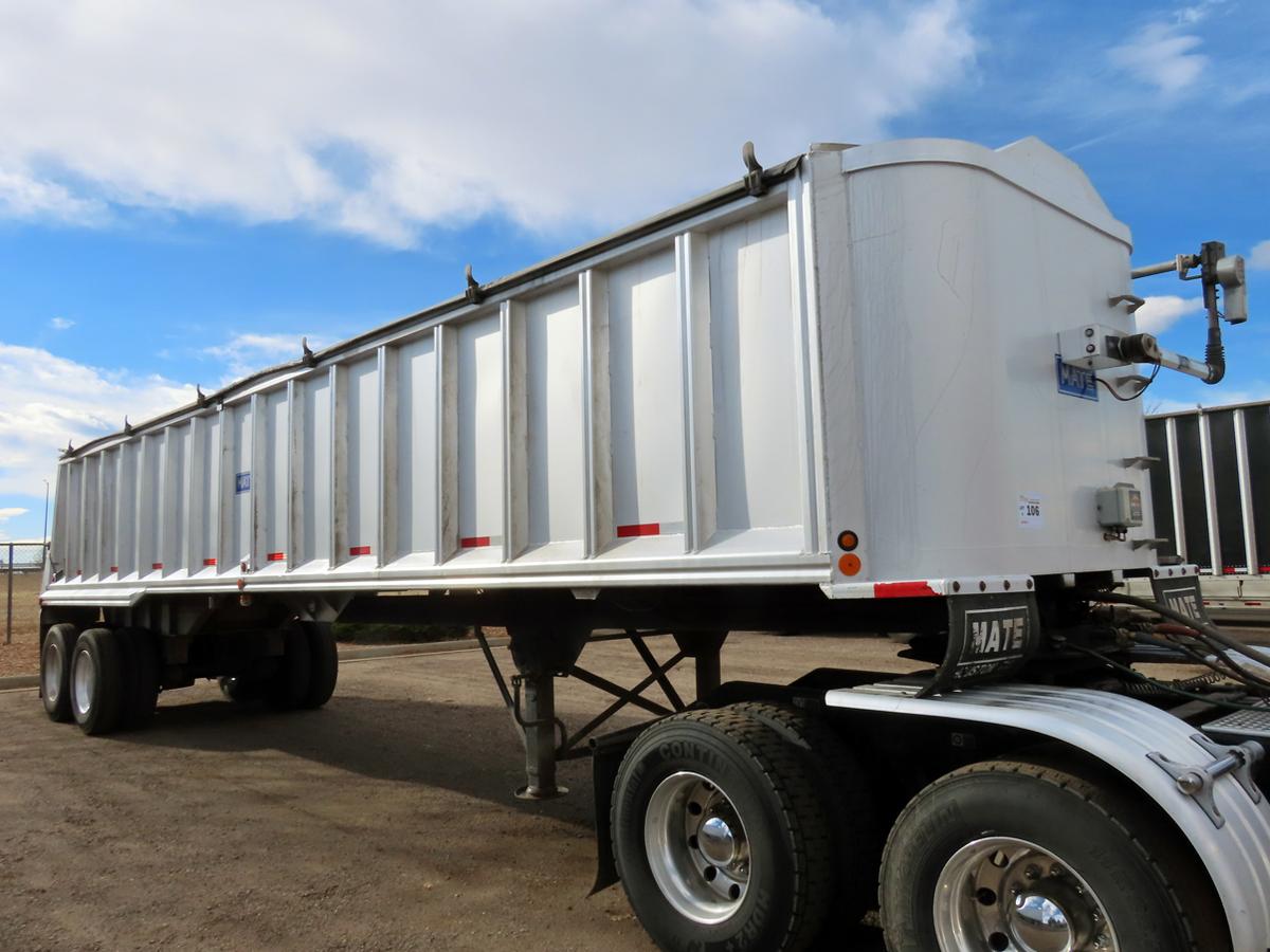 2015 Mate End Dump Trailer