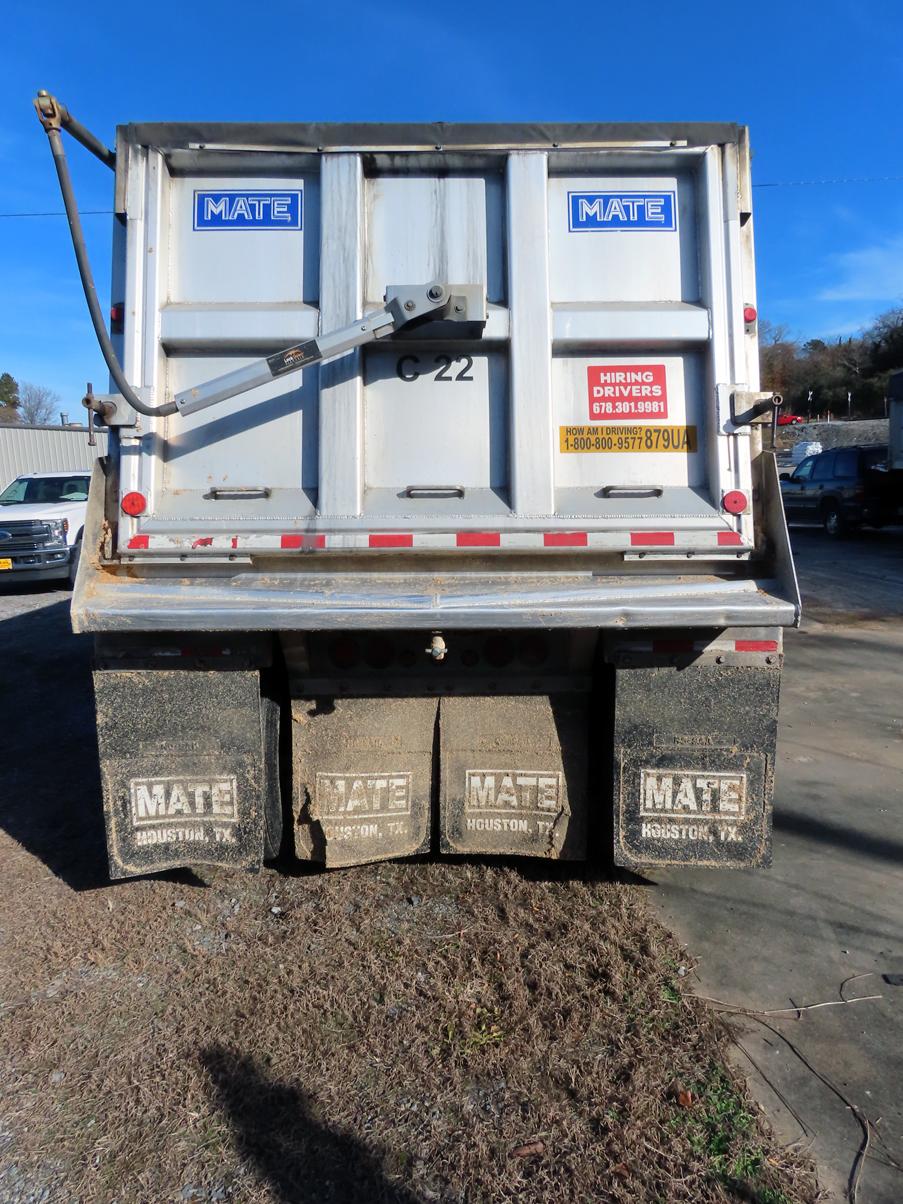 2015 Mate End Dump Trailer