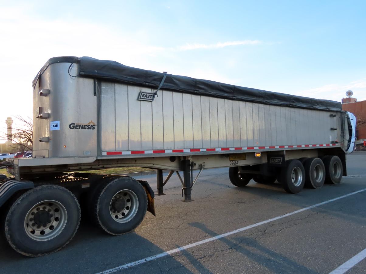 2021 East Triple Axle End Dump Trailer