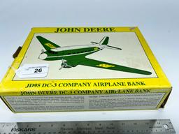 SpecCast 1995 John Deere JD95 DC-3 Company Airplane Bank