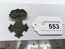 US WWI War Maneuvers Medal