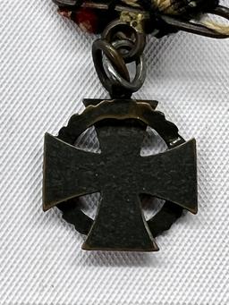 Small Ribbon Iron Cross