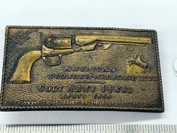 Colt Belt Buckle